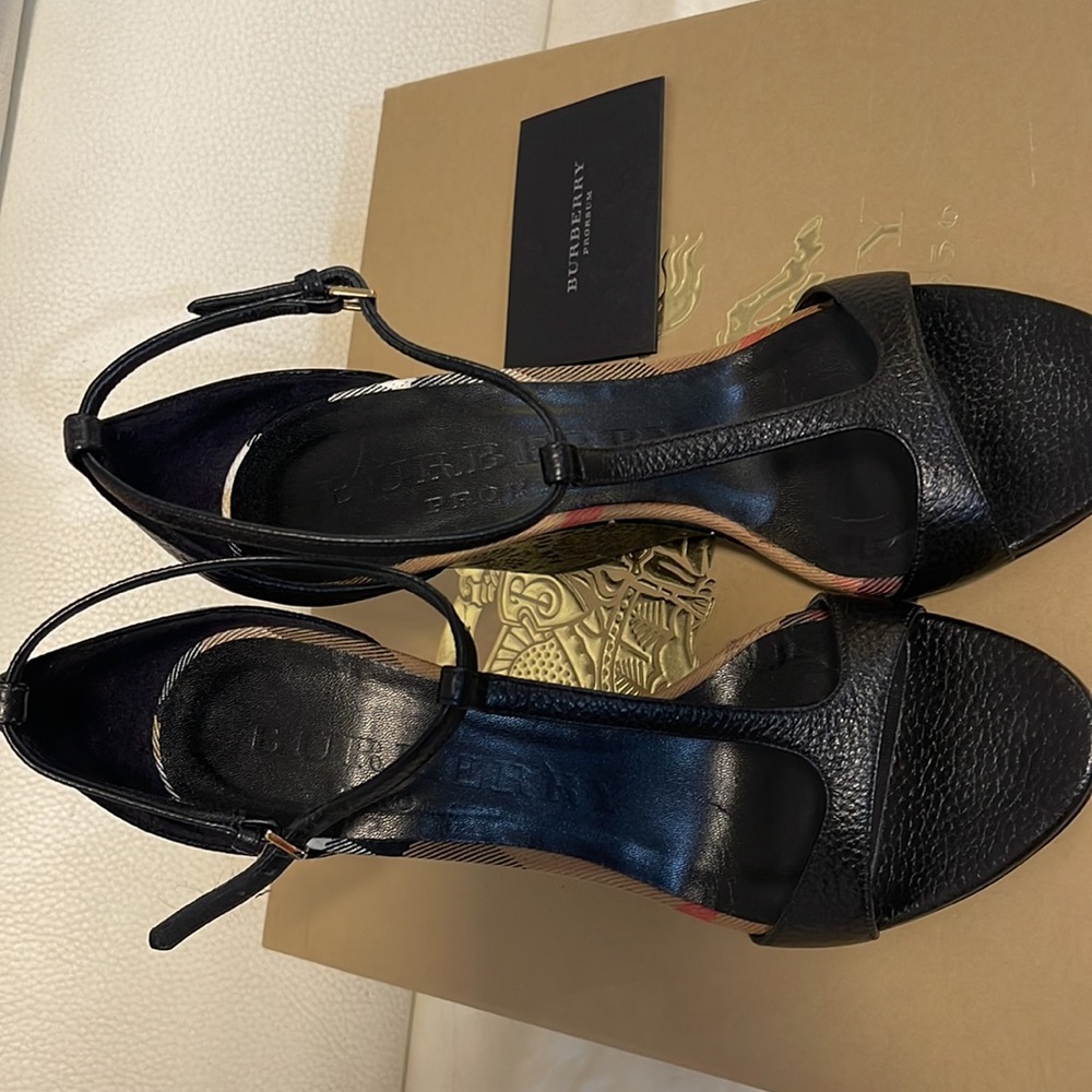Burberry Wedge Sandal - Picture 9 of 14
